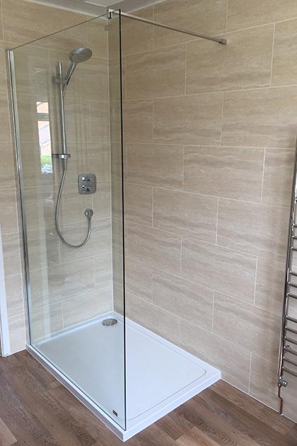 New showers | Monkton Heathfield, Taunton